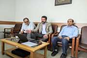 جلسه سرپرست مرکز با مسئولین سازمان برنامه و بودجه استان