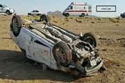 واژگونی سمند شش مصدوم برجا گذاشت