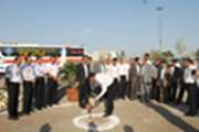 مراسم احداث و کلنگ زنی پایگاه جاده ای اورژانس ۱۱۵ قم