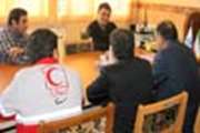گزارش تصویری از حضور ریاست جمعیت هلال احمر و هیئت همراه در مرکز اورژانس